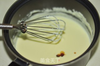 轻乳酪蛋糕的做法步骤：4
