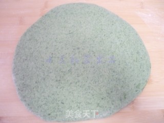 蒜蘸菠菜面的做法步骤：6