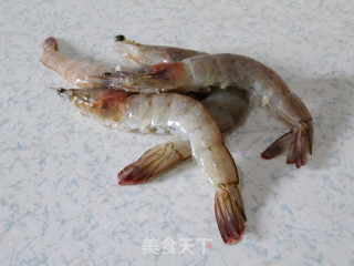 油焖虾烩年糕的做法步骤：3