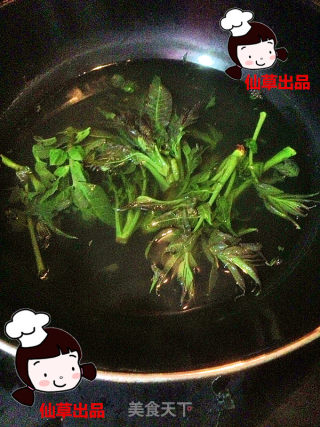 吃鲜儿~~香椿豆（仙草出品）的做法步骤：3