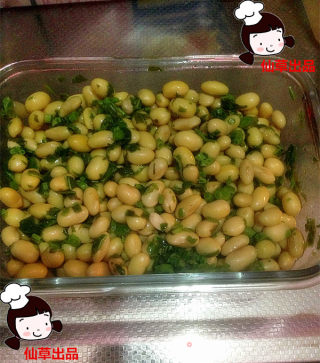 吃鲜儿~~香椿豆（仙草出品）的做法步骤：5