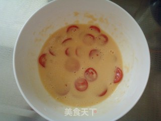 小番茄煎蛋饼的做法步骤：8