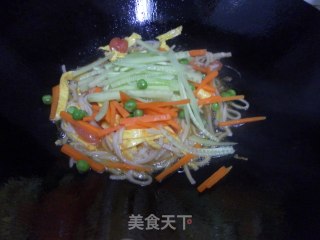 彩蔬拌面的做法步骤：12