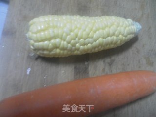 胡萝卜玉米汁的做法步骤：1