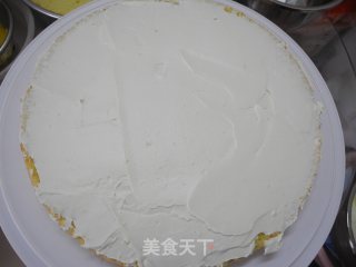 祝寿蛋糕的做法步骤：3