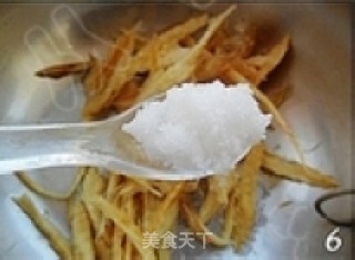 辣拌明太鱼丝的做法步骤：6