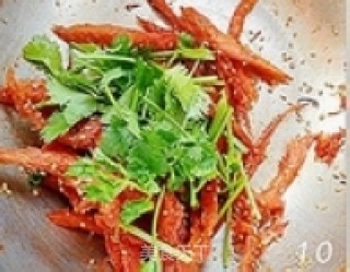 辣拌明太鱼丝的做法步骤：10