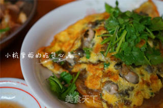 蚵仔煎。蚝仔烙的做法步骤：11