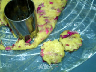 鲜花玫瑰司康的做法步骤：11