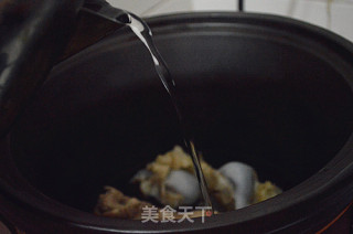 玉米大骨豆浆煲的做法步骤：4