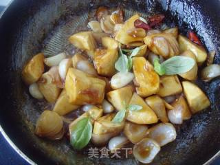 鲜嫩酥烂---三杯竹笋的做法步骤：7