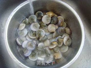 原汁原味---锡纸焗青蛤的做法步骤：1