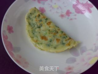 香菜鸡蛋软饼的做法步骤：6