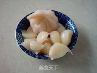 泡蒜烧猪血的做法步骤：2