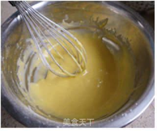 山寨蔓越莓戚风蛋糕的做法步骤：6