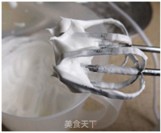 山寨蔓越莓戚风蛋糕的做法步骤：8