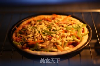 培根披萨处女座的做法步骤：5