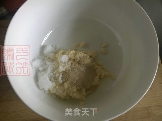 豆渣红豆包的做法步骤：1