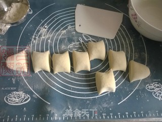 豆渣红豆包的做法步骤：8
