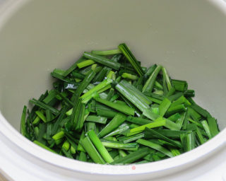 韭菜炒蛋（电饭煲版）的做法步骤：5