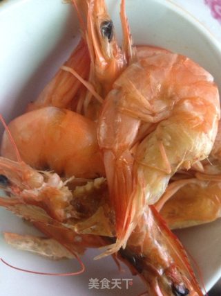 玉米笋鲜菇炒虾仁的做法步骤：3