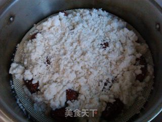红豆大枣糯米糕的做法步骤：5