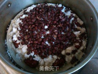 红豆大枣糯米糕的做法步骤：6