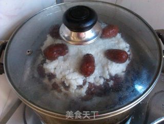 红豆大枣糯米糕的做法步骤：9