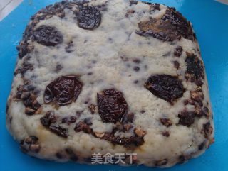 红豆大枣糯米糕的做法步骤：13