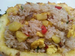菠萝炒饭的做法步骤：6