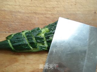 香干拌黄瓜的做法步骤：3