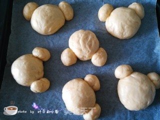 小熊面包的做法步骤：9