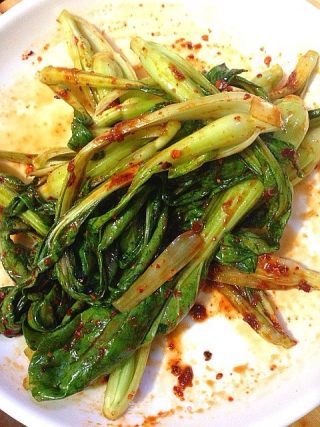 拌油菜的做法步骤：7