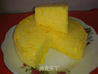 酸奶海绵蛋糕（蒸锅版）的做法步骤：18