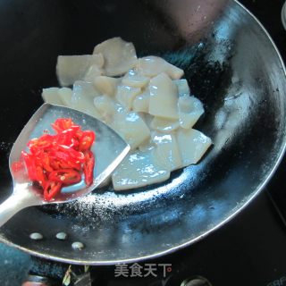 油辣蘑芋豆腐的做法步骤：4
