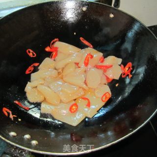 油辣蘑芋豆腐的做法步骤：7