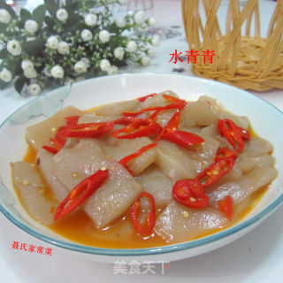 油辣蘑芋豆腐的做法步骤：9