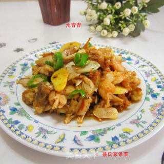蒜片蛙肉的做法步骤：9