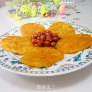 烙豆渣南瓜饼的做法步骤：11