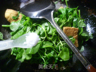 白米苋炒素鸡的做法步骤：7