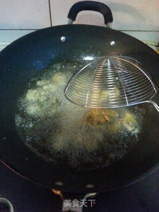 酥炸牡蛎的做法步骤：4