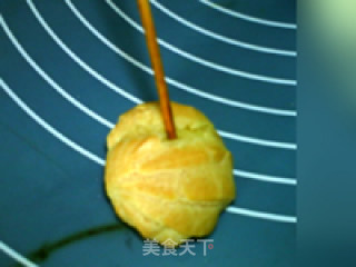 香草奶油泡芙的做法步骤：14