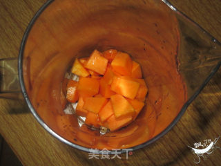 木瓜红酒饮的做法步骤：4