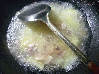 青菜咸肉土豆汤的做法步骤：5