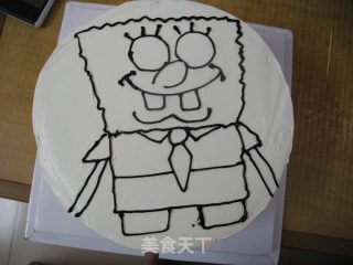 海绵宝宝蛋糕的做法步骤：10