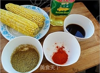 刷料烤玉米的做法步骤：1