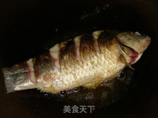 豆瓣鲫鱼的做法步骤：4