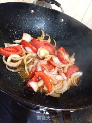 西红柿烧红烧肉的做法步骤：9