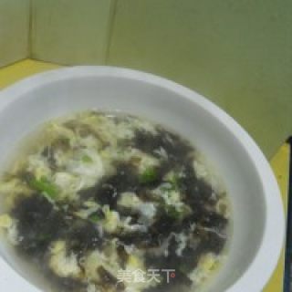 鲜美 紫菜蛋花汤的做法步骤：6