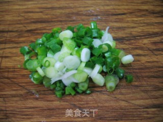 金包银炒饭的做法步骤：2